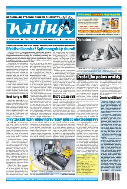 E-magazín Nástup 41/2019 - Ohře Media