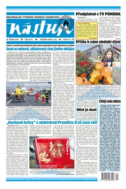 E-magazín Nástup 43/2019 - Ohře Media