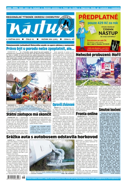 E-magazín Nástup 18/2016 - Ohře Media