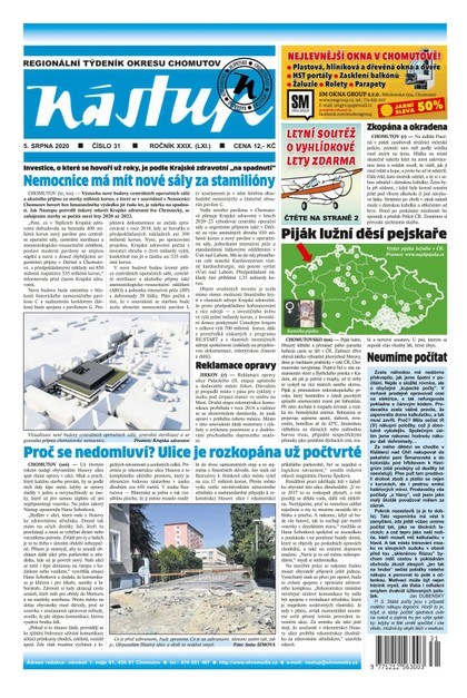 E-magazín Nástup 31/2020 - Ohře Media