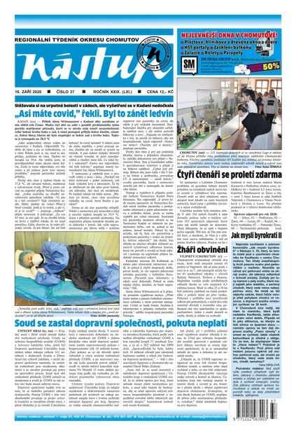 E-magazín Nástup 37/2020 - Ohře Media