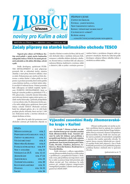 E-magazín Zlobice – noviny pro Kuřim a okolí  Zlobice - noviny pro Kuřim a okolí 3/2013  - Noviny Zlobice