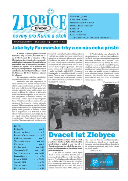 E-magazín Zlobice – noviny pro Kuřim a okolí  Zlobice - noviny pro Kuřim a okolí  3/2013 - Noviny Zlobice