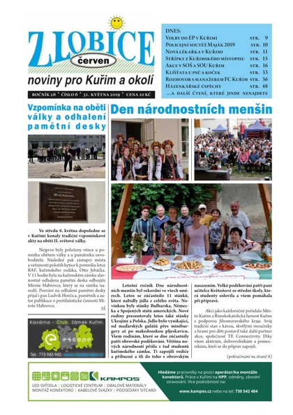 E-magazín Zlobice – noviny pro Kuřim a okolí  6/2019 - Noviny Zlobice