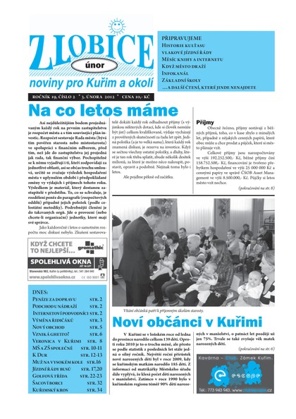 E-magazín Zlobice – noviny pro Kuřim a okolí  2/2012 - Noviny Zlobice