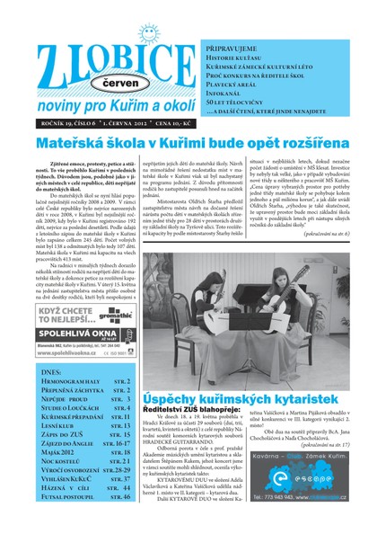 E-magazín Zlobice – noviny pro Kuřim a okolí  Zlobice - noviny pro Kuřim a okolí 6/2012 - Noviny Zlobice