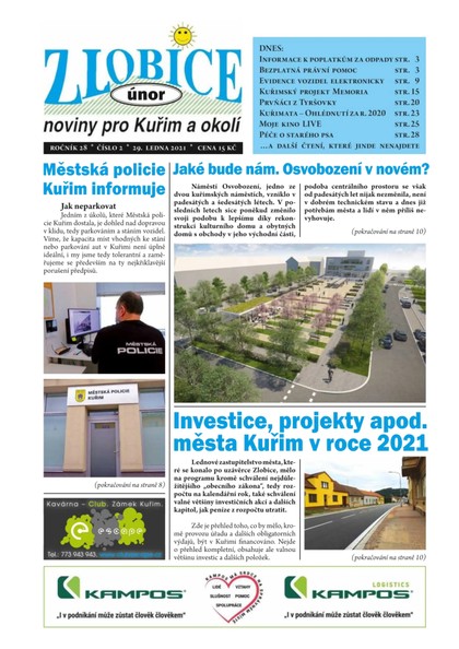 E-magazín Zlobice – noviny pro Kuřim a okolí  2/2021 - Noviny Zlobice