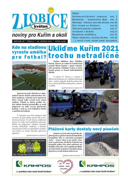 E-magazín Zlobice – noviny pro Kuřim a okolí  5/2021 - Noviny Zlobice