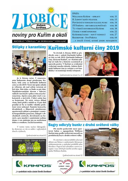 E-magazín Zlobice – noviny pro Kuřim a okolí  4-5/2020 - Noviny Zlobice