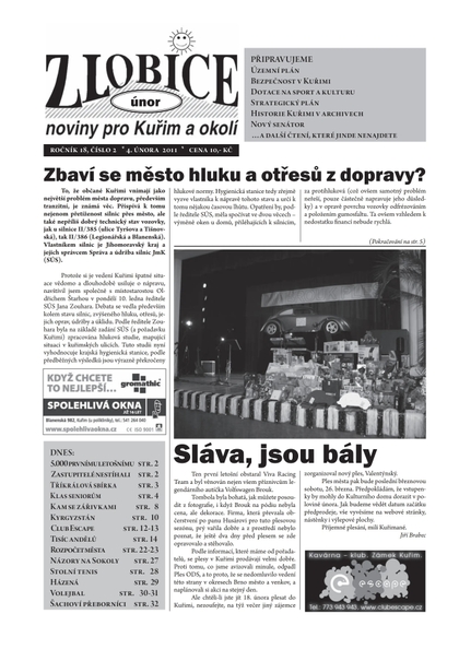 E-magazín Zlobice – noviny pro Kuřim a okolí  02/2011 - Noviny Zlobice