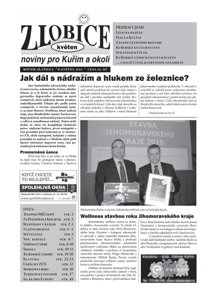 E-magazín Zlobice – noviny pro Kuřim a okolí  05/2011 - Noviny Zlobice
