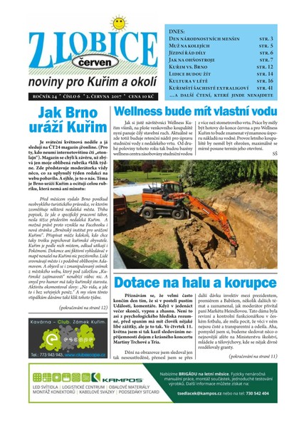 E-magazín Zlobice – noviny pro Kuřim a okolí  6/2017 - Noviny Zlobice