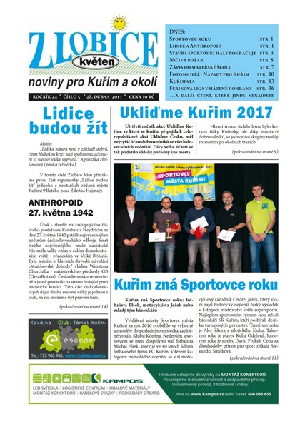 E-magazín Zlobice – noviny pro Kuřim a okolí  5/2017 - Noviny Zlobice