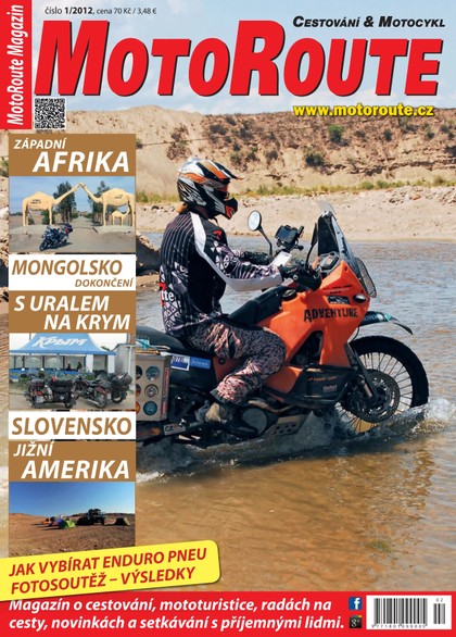 E-magazín MotoRoute Magazín 1/2012 - MotoRoute s.r.o.