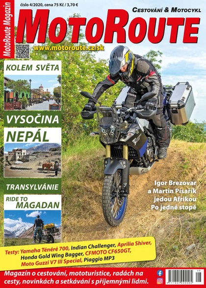 E-magazín MotoRoute Magazín 4/2020 - MotoRoute s.r.o.