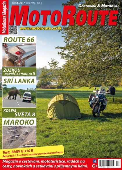 E-magazín MotoRoute Magazín 6/2017 - MotoRoute s.r.o.