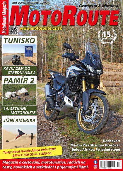 E-magazín MotoRoute Magazín 6/2019 - MotoRoute s.r.o.