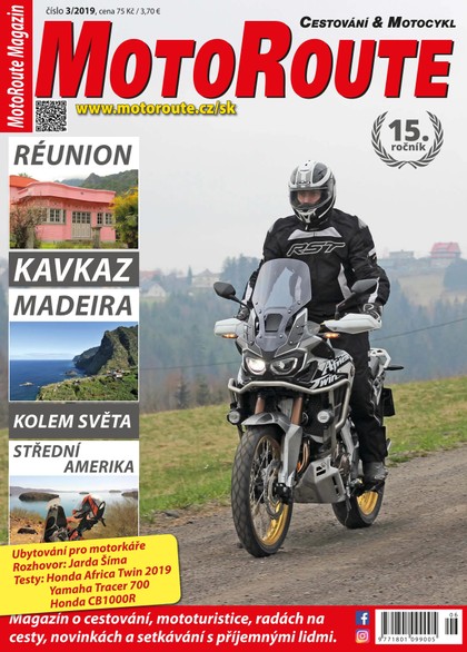 E-magazín MotoRoute Magazín 3/2019 - MotoRoute s.r.o.