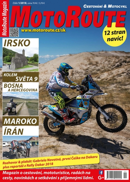 E-magazín MotoRoute Magazín 1/2018 - MotoRoute s.r.o.