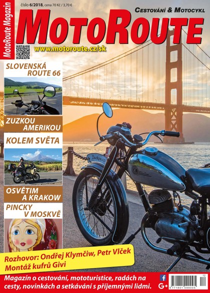 E-magazín MotoRoute Magazín 6/2018 - MotoRoute s.r.o.