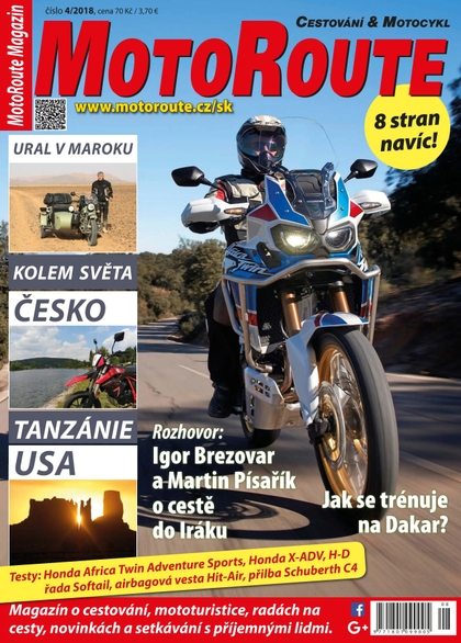 E-magazín MotoRoute Magazín 4/2018 - MotoRoute s.r.o.