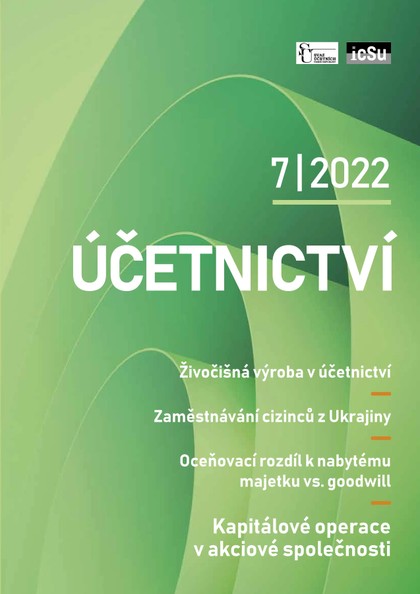 E-magazín Účetnictví 7/2022 - Svaz účetních České republiky, z. s.