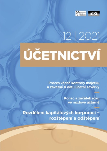 E-magazín Účetnictví 12/2021 - Svaz účetních České republiky, z. s.