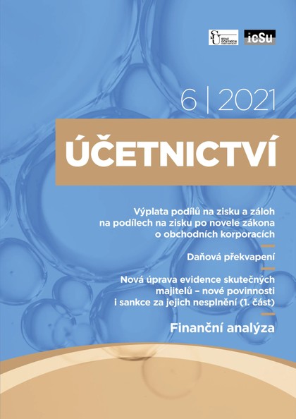 E-magazín Účetnictví 6/2021 - Svaz účetních České republiky, z. s.