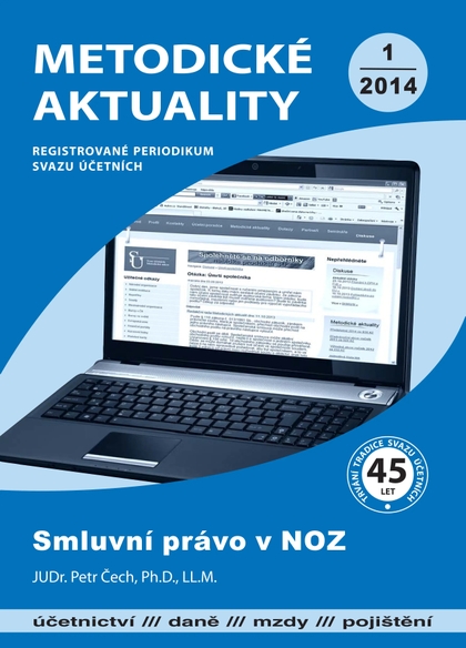 E-magazín Metodické aktuality Svazu účetních 1/2014 - Svaz účetních České republiky, z. s.