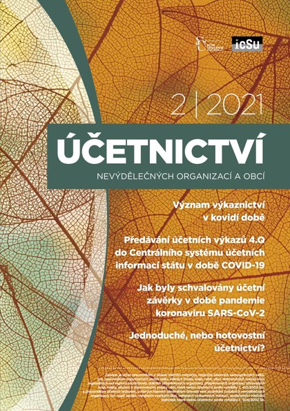 E-magazín Účetnictví nevýdělečných organizací a obcí 2/2021 - Svaz účetních České republiky, z. s.