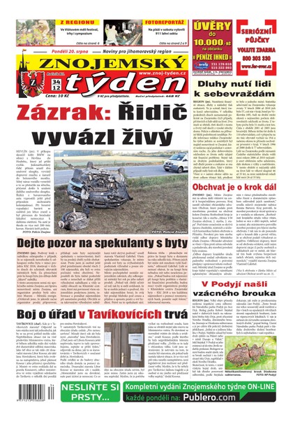 E-magazín Znojemský týden Znojemský týden 34 - 2012 - Znojemský týden