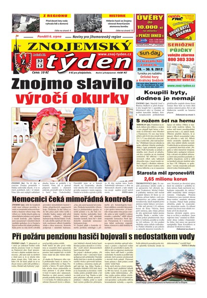 E-magazín Znojemský týden Znojemský týden 32 - 2012 - Znojemský týden