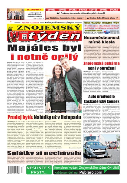 E-magazín Znojemský týden Znojemský týden 20 - 2012 - Znojemský týden