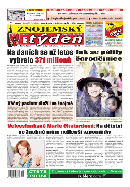 E-magazín Znojemský týden Znojemský týden 19 - 2012 - Znojemský týden