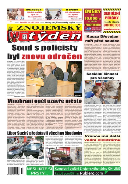 E-magazín Znojemský týden Znojemský týden 37 - 2012 - Znojemský týden