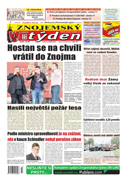 E-magazín Znojemský týden Znojemský týden 23 - 2102 - Znojemský týden