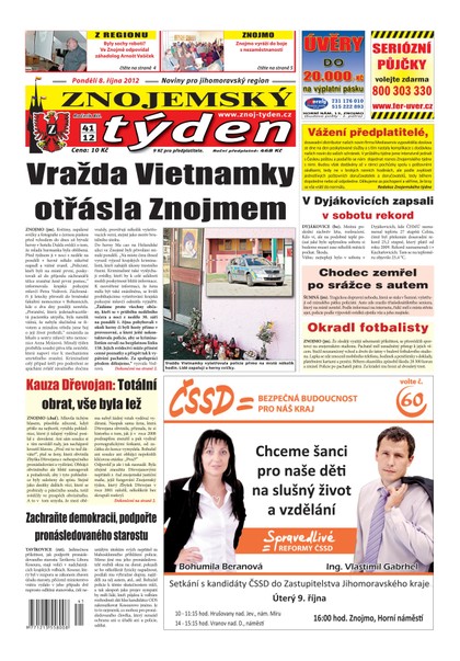 E-magazín Znojemský týden Znojemský týden 41 - Znojemský týden