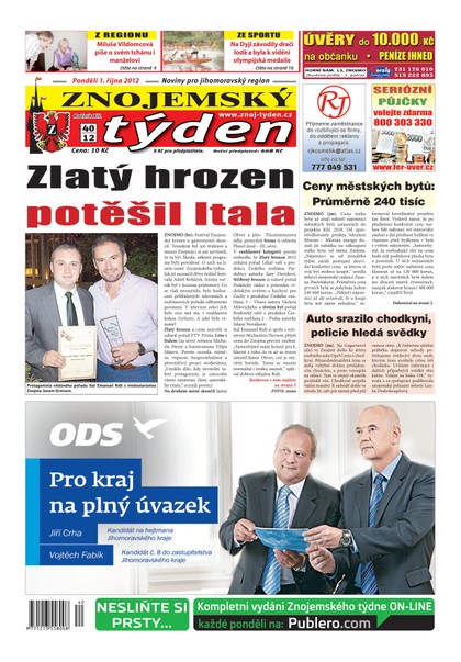 E-magazín Znojemský týden Znojemský týden 40 - 2012 - Znojemský týden