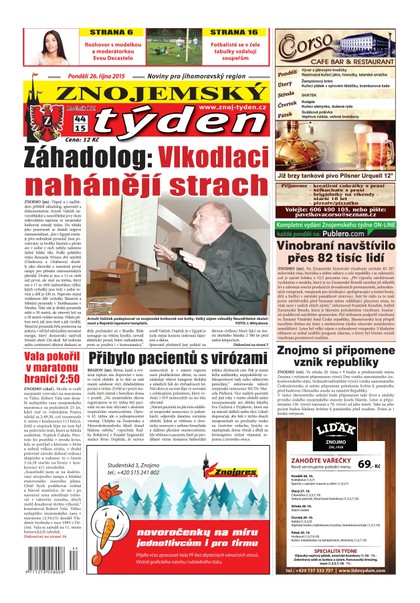 E-magazín Znojemský týden Znojemský týden č. 44 / 2015 - Znojemský týden