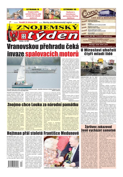 E-magazín Znojemský týden Znojemský týden č. 13 / 2015 - Znojemský týden