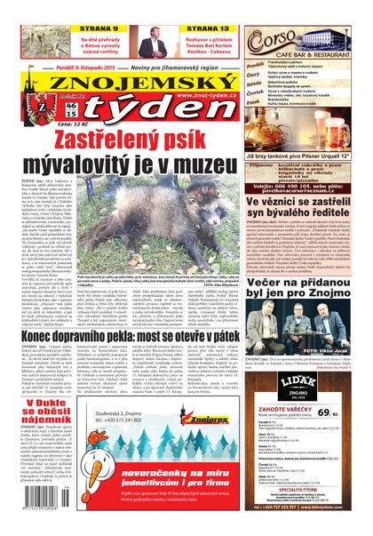 E-magazín Znojemský týden Znojemský týden č. 46 / 2015 - Znojemský týden