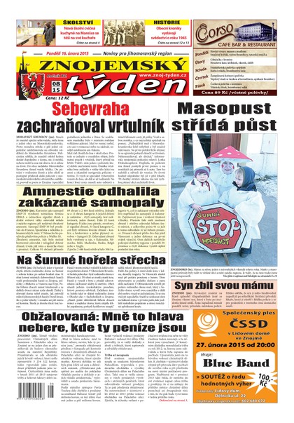 E-magazín Znojemský týden Znojemský týden č. 08 / 2015 - Znojemský týden