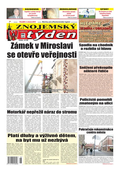 E-magazín Znojemský týden Znojemský týden č. 06 / 2015 - Znojemský týden