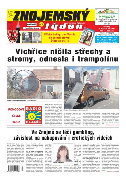 E-magazín Znojemský týden Znojemský týden 08/2022 - Znojemský týden