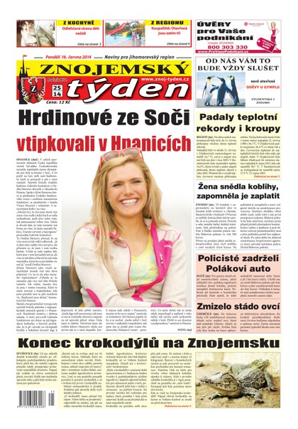 E-magazín Znojemský týden Znojemský týden 25/2014 - Znojemský týden