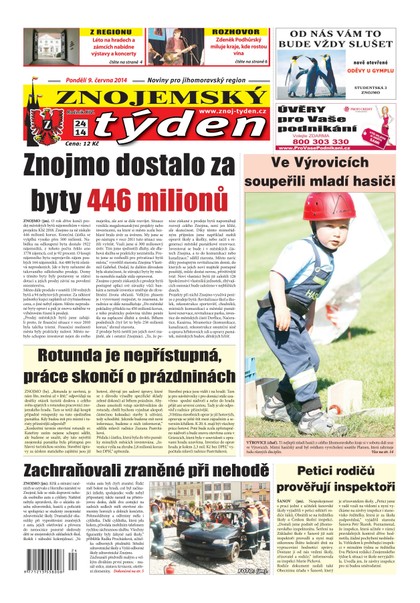 E-magazín Znojemský týden Znojemský týden č. 24/2014 - Znojemský týden