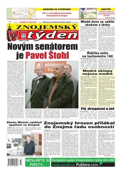 E-magazín Znojemský týden  Znojemský týden č. 43 / 2014 - Znojemský týden