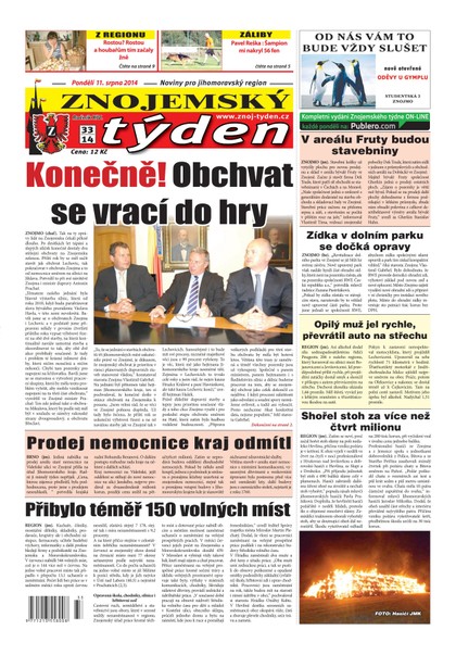 E-magazín Znojemský týden Znojemský týden č. 33 / 2014 - Znojemský týden