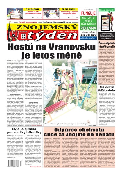 E-magazín Znojemský týden Znojemský týden č. 34 / 2014 - Znojemský týden