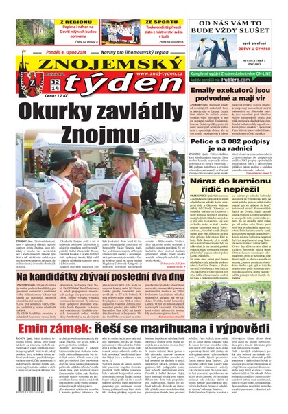 E-magazín Znojemský týden Znojemský týden č. 32 / 2014 - Znojemský týden